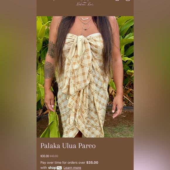 Nohea kai ulua palaka pareo - Picture 4 of 4